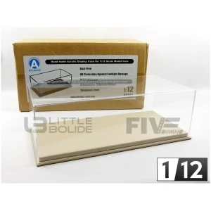 ATLANTIC CASE 1/12 - DISPLAY CASE Show-Case 1/12 - Mulhouse Beige Leather