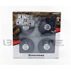 GREENLIGHT COLLECTIBLES 1/18 - ACCESSOIRES Roues Monster Truck Firestone