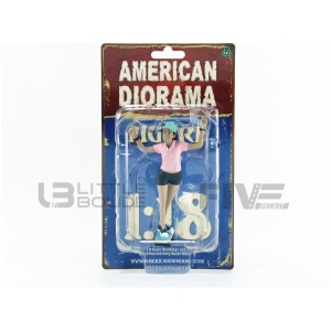 AMERICAN DIORAMA 1/18 - FIGURINES Skateboarder Figure 4
