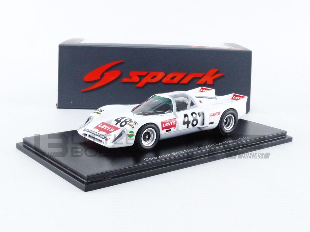 SPARK 1/43 – CHEVRON B16 Mazda – Le Mans 1970 - Little Bolide