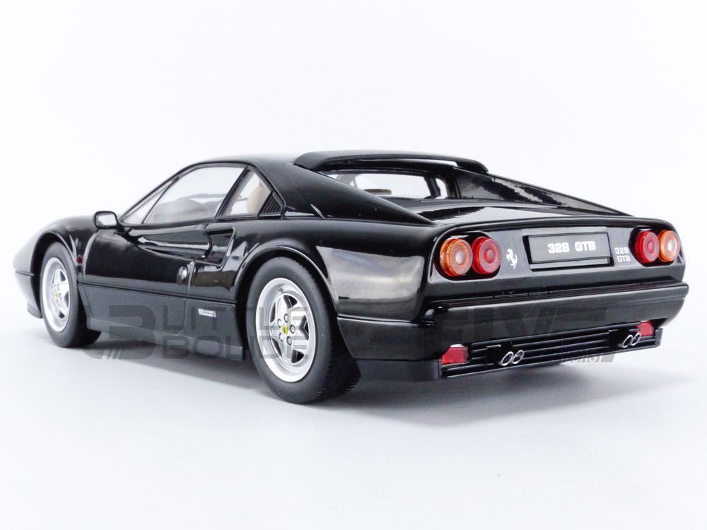 Modellauto Ferrari 328 GTB 1985 rot KK-Scale 1:18 Metallmodell (Türen