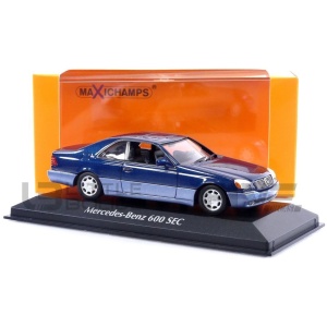 MAXICHAMPS 1/43 - MERCEDES-BENZ 600 SEC Coupe - 1992