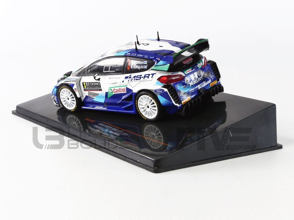 Modellino Auto Atlas Edicola 1/24 Ford Fiesta WRC Rallye Monte-Carlo