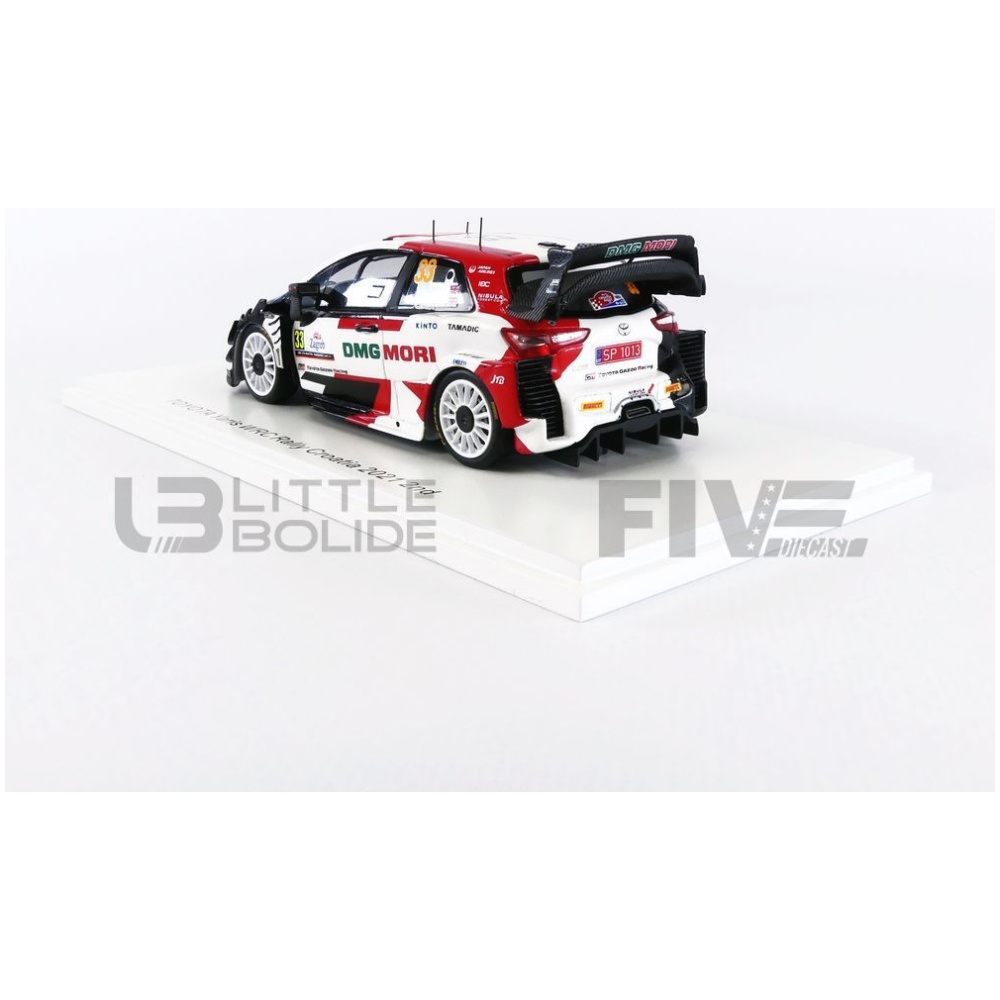 SPARK S6588 - TOYOTA Yaris WRC Winner Rallye Italie Croatie 2021 Ogier