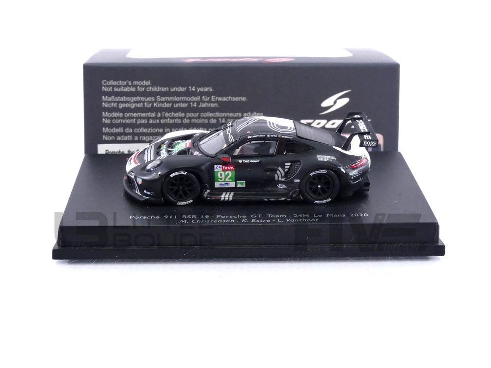 Miniature SPARK 1/18 – Porsche 911 RSR (2019) Le Mans 2021 – Résine De Collection