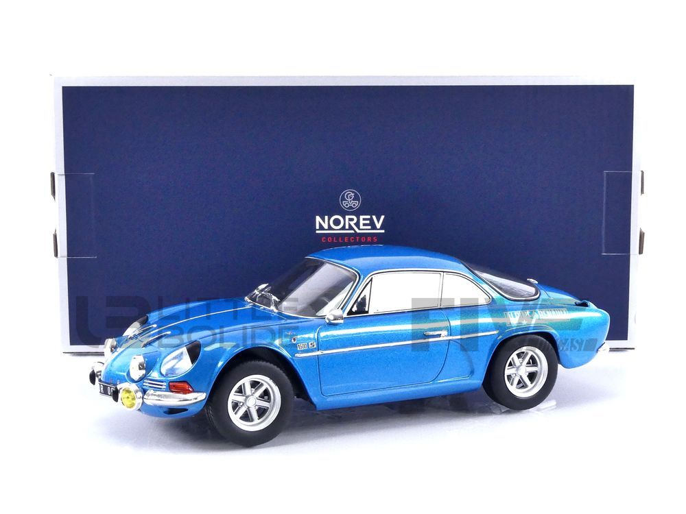 Norev Alpine A110 1600S 1972 - Bleue - Echelle 1/18 - Collection
