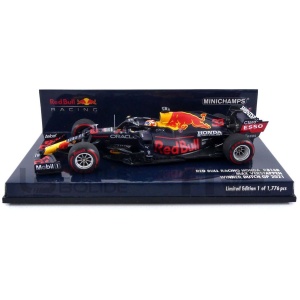 MINICHAMPS 1/43 - RED BULL RB16B Honda - Winner Dutch GP 2021 (M. Verstappen)