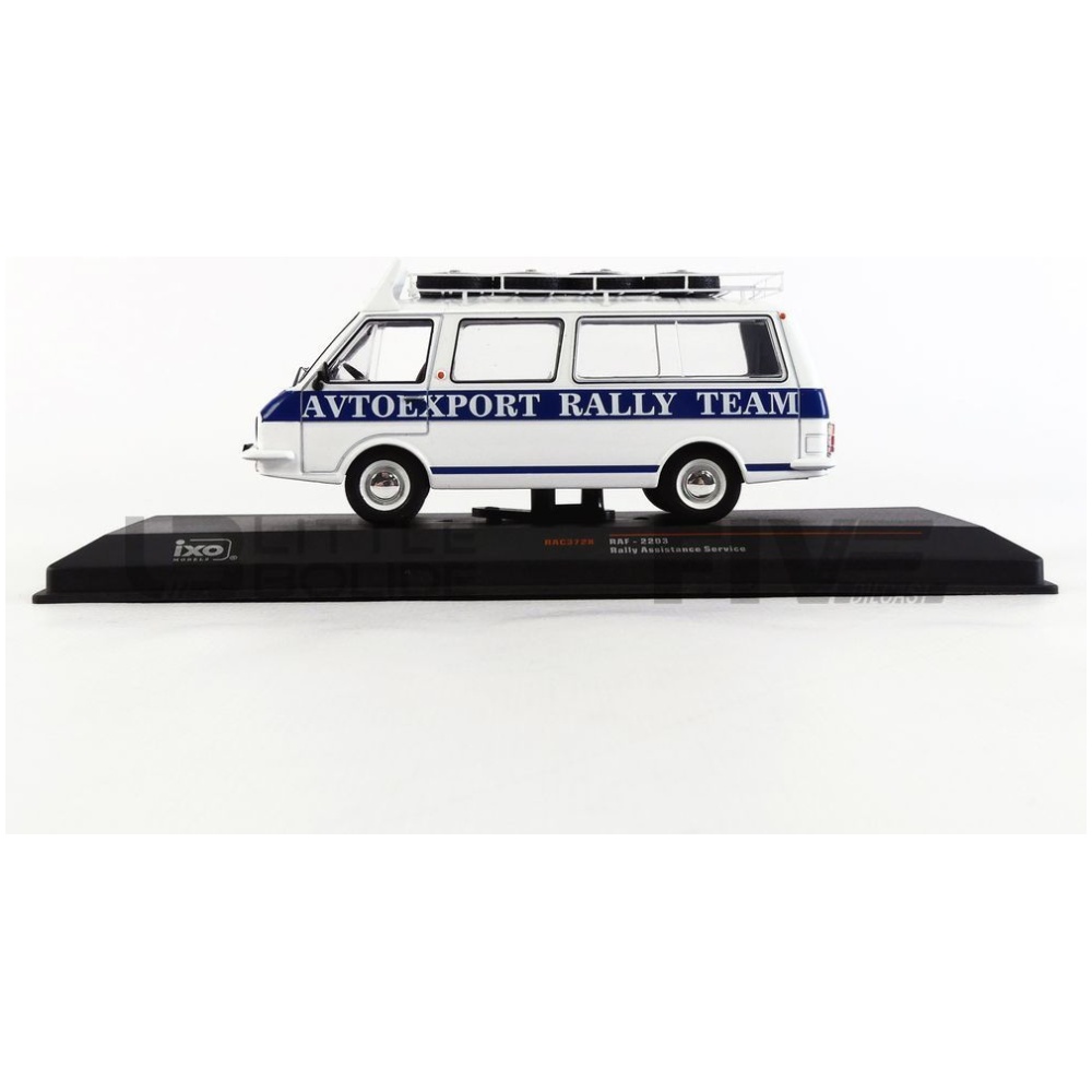 IXO 1/43 - RAF 2203 LATVIA - RALLYE SERVICE ASSISTANCE 1984