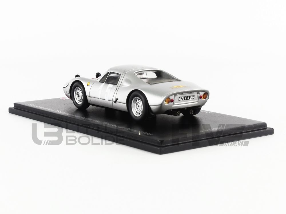 1:43 Spark Porsche 904 Gts #7 Winner Rally Des Routes Du Nord 1967 Gaban SF093 M