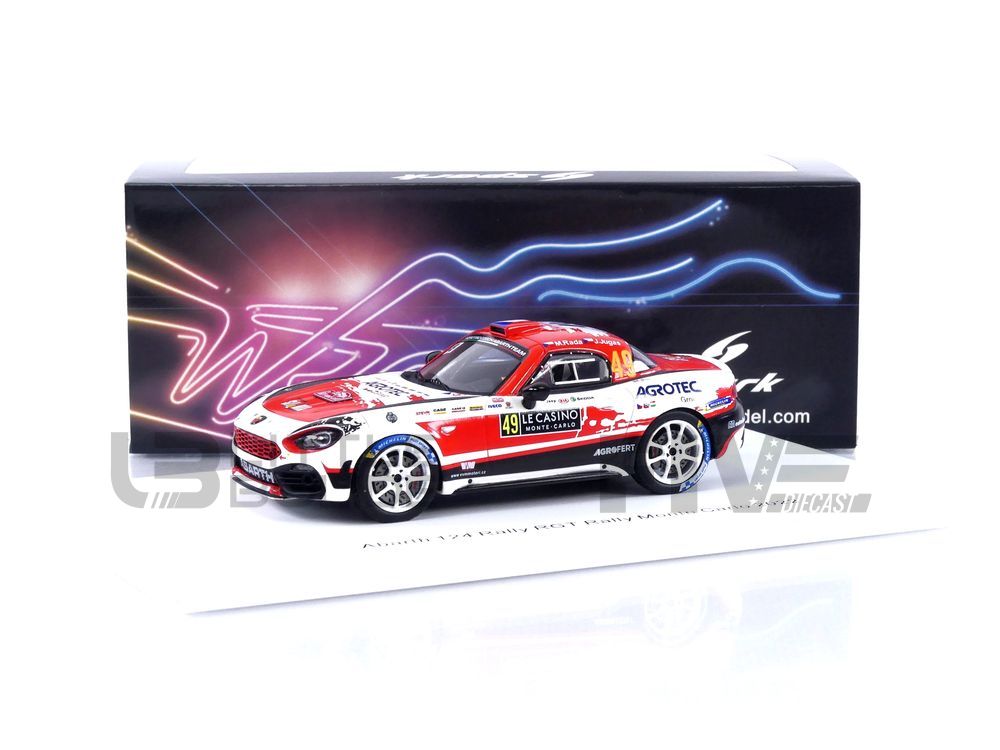 SPARK 1/43 - ABARTH 124 Rally RGT - Monte Carlo 2022