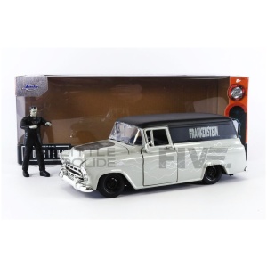 JADA TOYS 1/24 - CHEVROLET Suburban + Frankenstein Figure - 1957