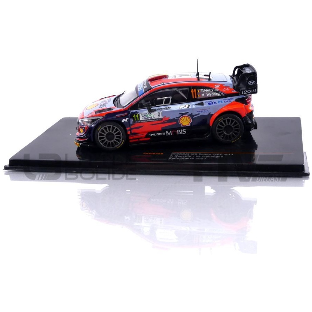 RAM825B – IXO 1/43 - HYUNDAI i20 Coupe WRC - Monza Rally 2021