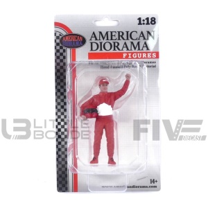 AMERICAN DIORAMA 1/18 - FIGURINES Figures B Race Legends Series 1990