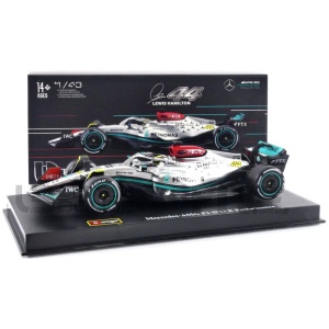 BBURAGO 1/43 - MERCEDES - AMG W13E Performance - Season Car 2022 (L. Hamilton )