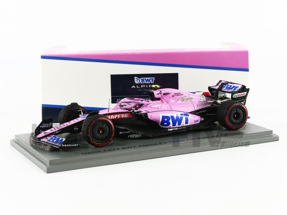 SPARK 1/43 - ALPINE A522 - GP Bahrein 2022 (E. Ocon)