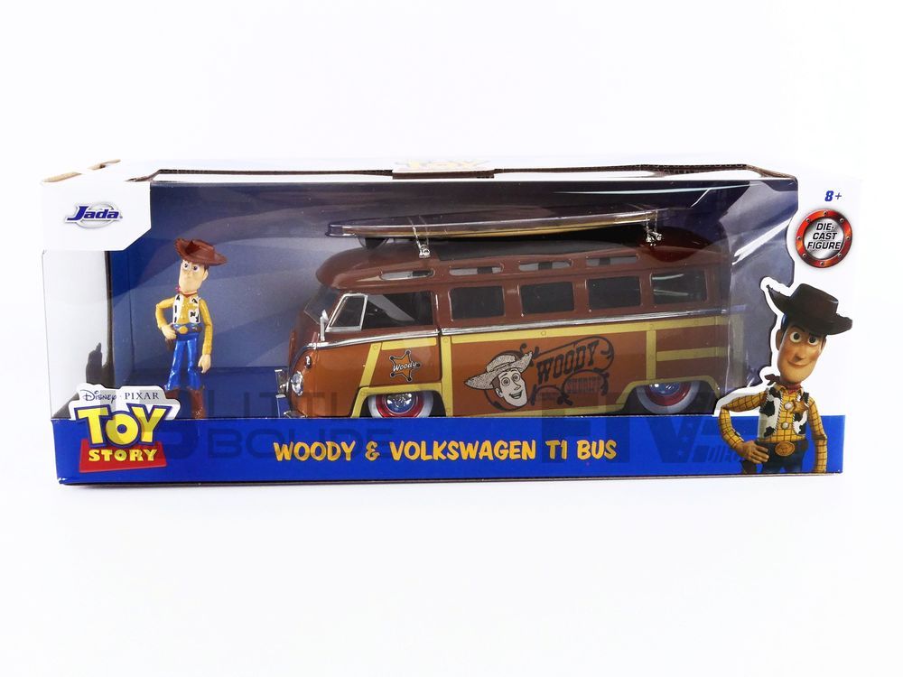 JADA TOYS 1/24 - VOLKSWAGEN Combi Woody - Toy Story - Little Bolide