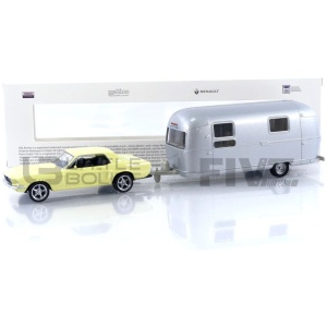 NOREV - JET CAR 1/43 - FORD Mustang with Trailer Airstream - 1968