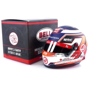 MINI HELMET 1/2 - CASQUE Kevin Magnussen - Haas 2022