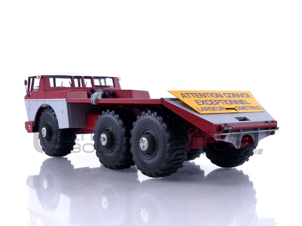 Modèle Réduit 1:43 Camion Berliet T100 N.1 1960 Rouge - Norev