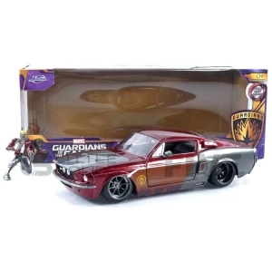 JADA TOYS 1/24 - SHELBY GT500 - With Star Lord Figure - 1967
