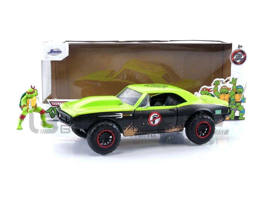 JADA TOYS 1/24 - CHEVROLET Camaro Off Road 4x4 - with Raphael Figure - 1967