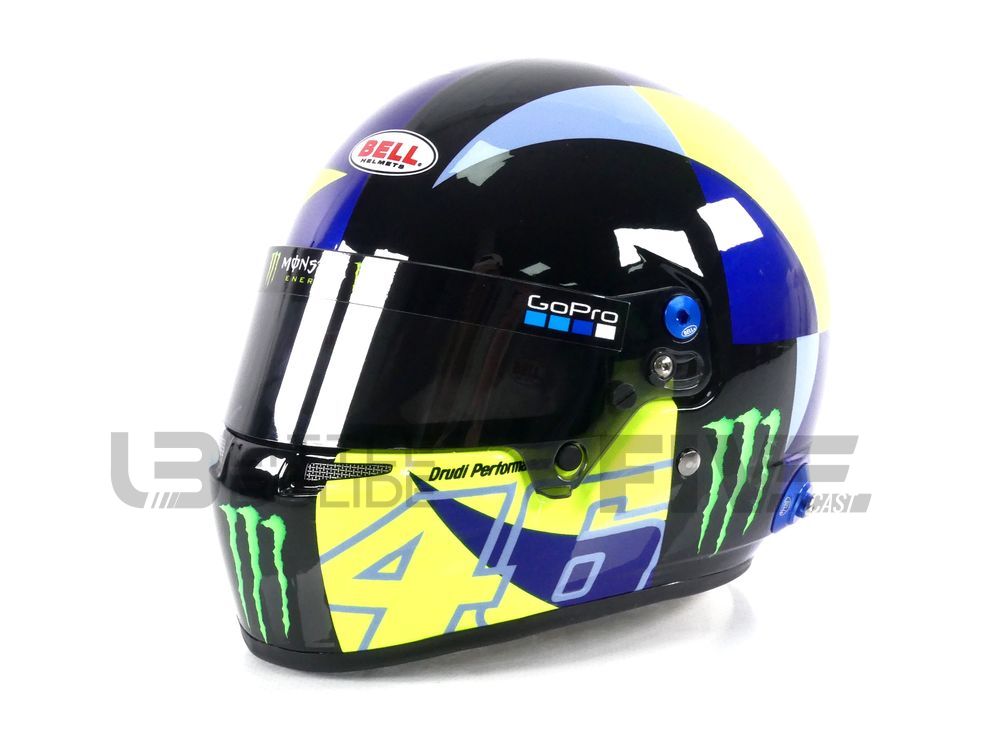 Mini Helmet 1/2 - Casque Valentino Rossi - Gt World Challenge Europe
