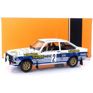 IXO 1/18 - FORD Escort MK II RS 1800 - Rallye Sweden 1977