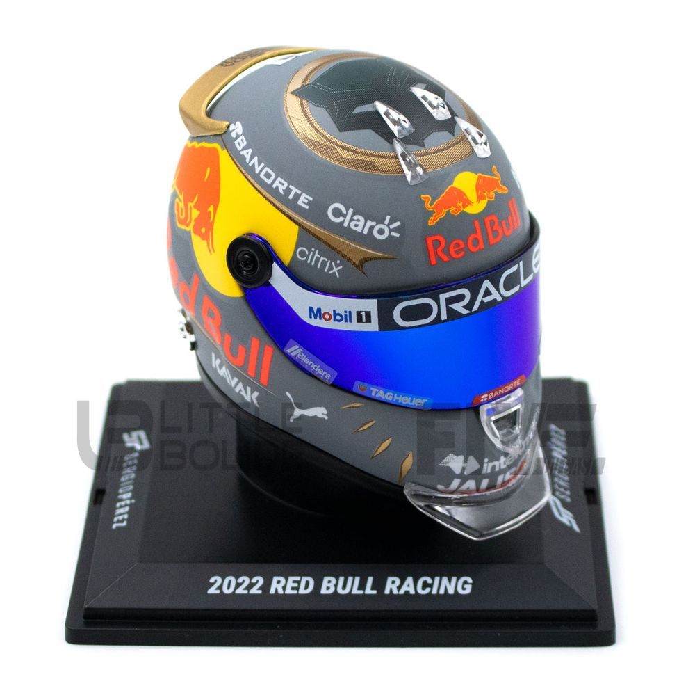 FORMULE 1 CASQUE Sergio Perez saison 2022 Red Bull Helmet F 1 EUR 180