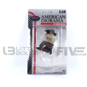 AMERICAN DIORAMA 1/18 - FIGURINES Mechanic Crew 4x4 Offroad Camel Trophy VII