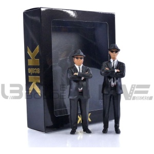 KK SCALE MODELS 1/18 - FIGURINES Jake and Elwood Figurine Set