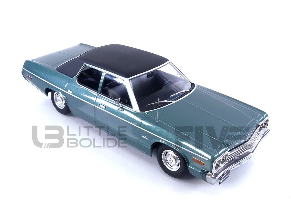 181124GR – KK SCALE MODELS 1/18 - DODGE Monaco - 1974 - Little Bolide
