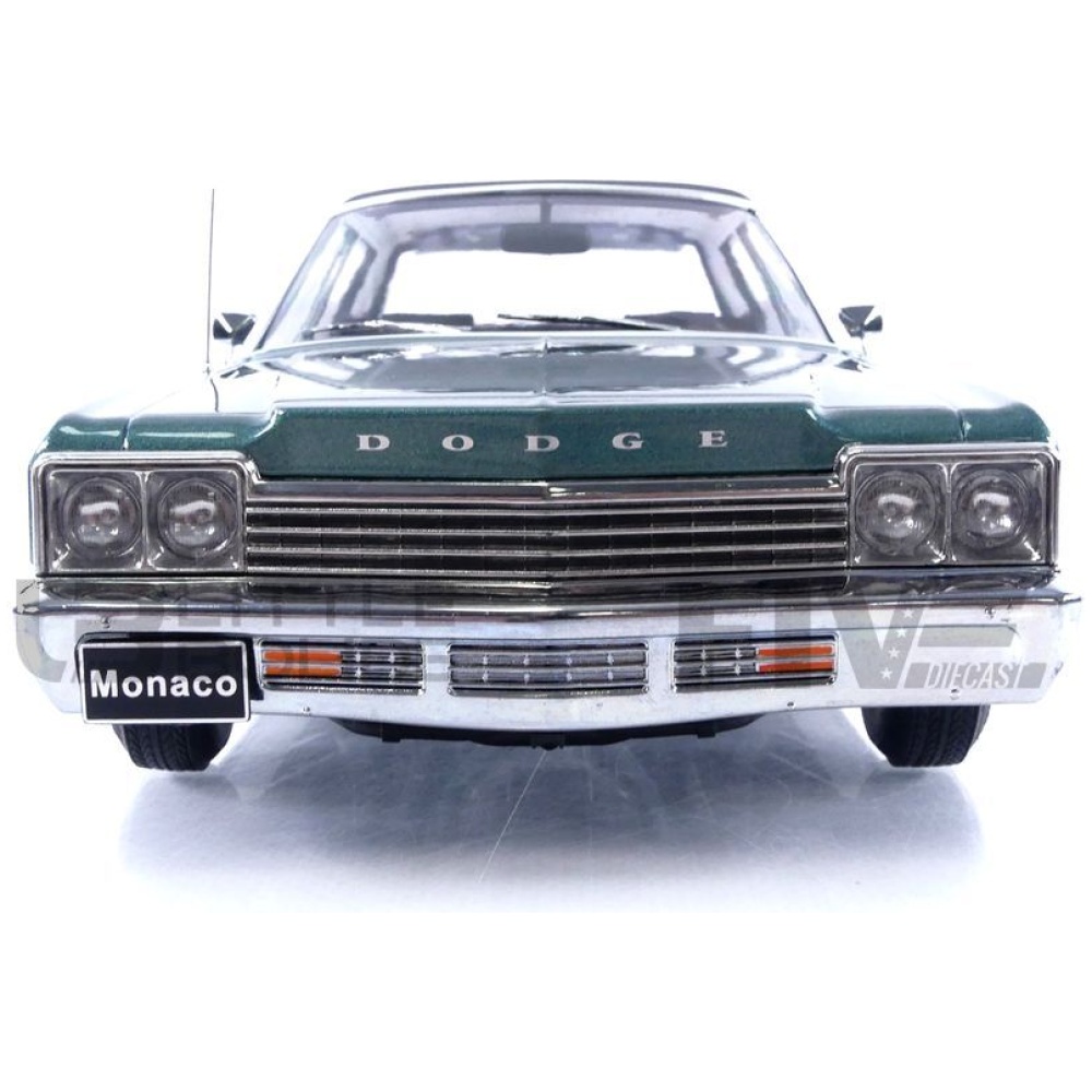 181124GR – KK SCALE MODELS 1/18 - DODGE Monaco - 1974 - Little Bolide