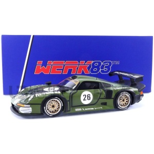 WERK 83 1/18 - PORSCHE 911 GT1 - Le Mans 1996