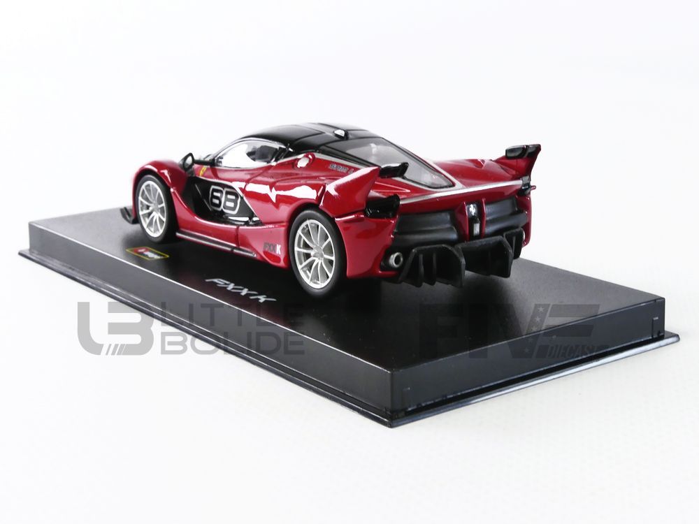 BBURAGO 1/18 Ferrari FXX-K 2014 – Noire – Modèle 16010BK