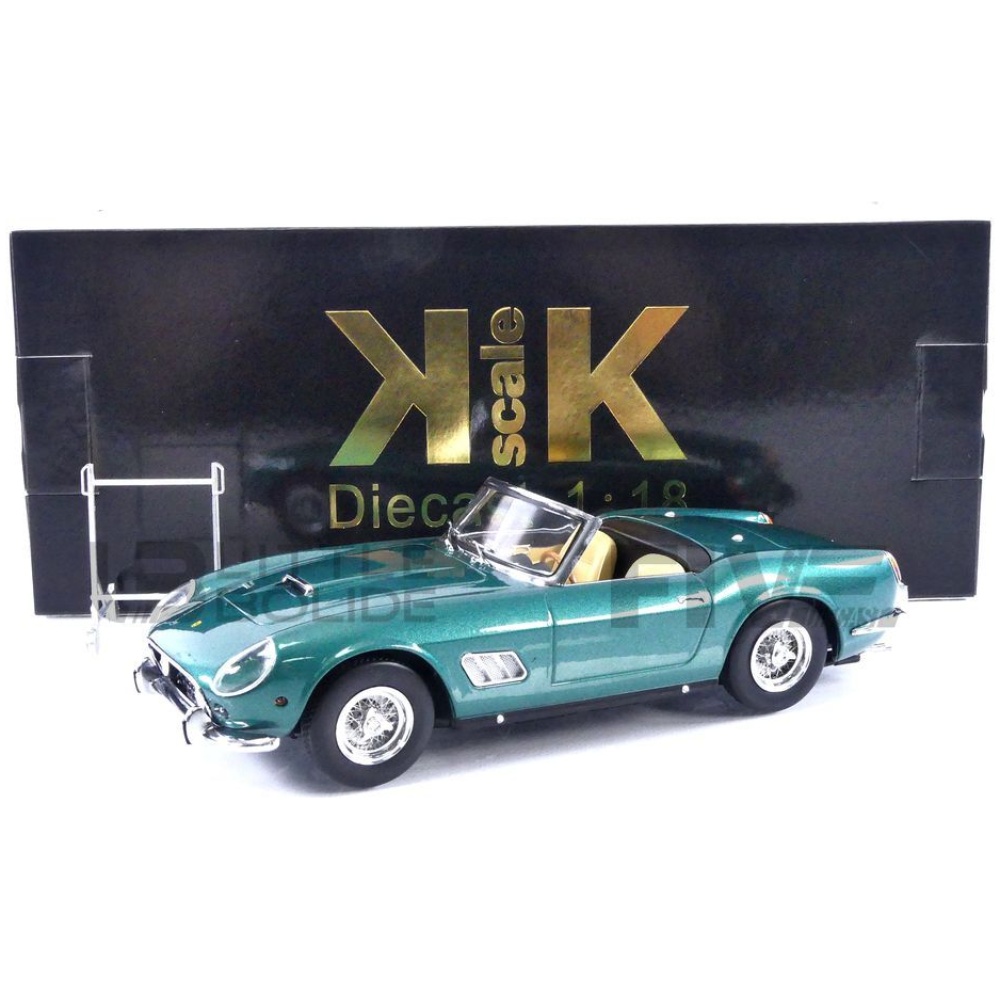 KK-Scale 1:18 Ferrari 250 GT California Spyder Année De Construction 1960 Argent Noir Kkdc181042