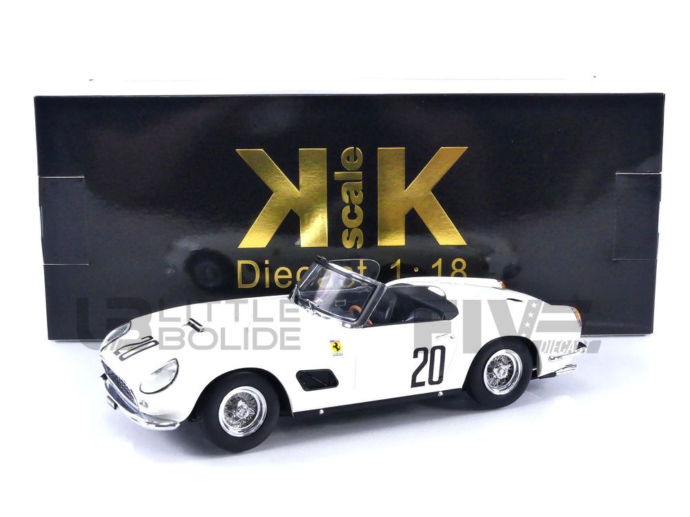 KK SCALE MODELS 1/18 - FERRARI 250 GT California Spider - 24h Le Mans 1960