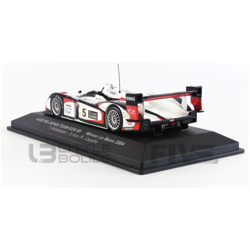 LM2004 – IXO 1/43 - AUDI R8 - Winner Le Mans 2004 - Little Bolide