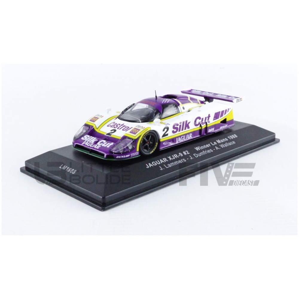 LM1988 – IXO 1/43 - JAGUAR XJR 9 Silk Cut - Winner Le Mans 1988