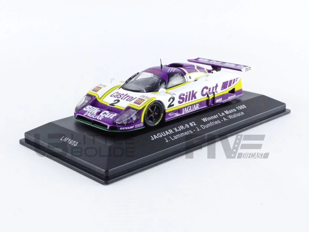 LM1988 – IXO 1/43 - JAGUAR XJR 9 Silk Cut - Winner Le Mans 1988