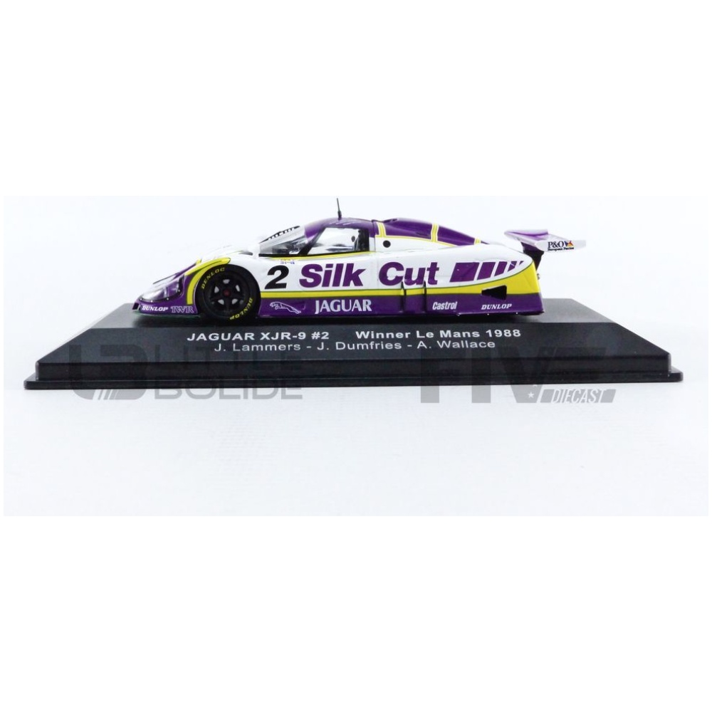 LM1988 – IXO 1/43 - JAGUAR XJR 9 Silk Cut - Winner Le Mans 1988