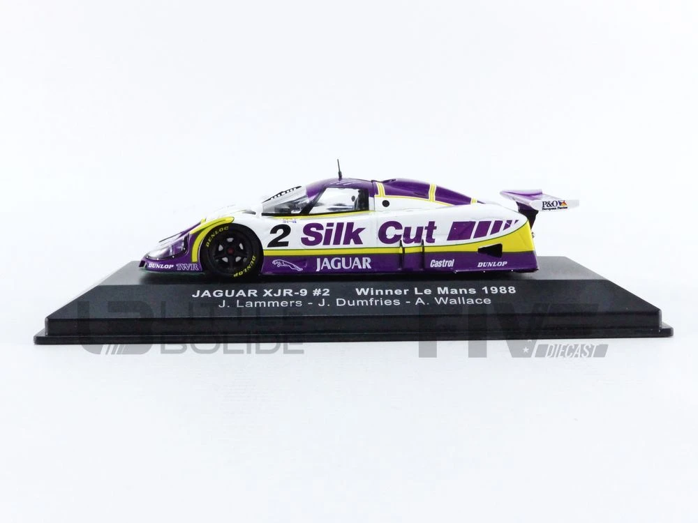 LM1988 – IXO 1/43 - JAGUAR XJR 9 Silk Cut - Winner Le Mans 1988