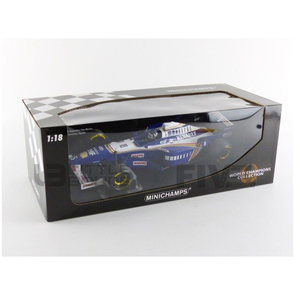 186960005 - MINICHAMPS 1/18 - WILLIAMS FW 18 - World Champion 1996