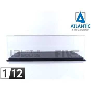 ATLANTIC CASE 1/12 - DISPLAY CASE Show-Case 1/12 - Mulhouse Black Leather