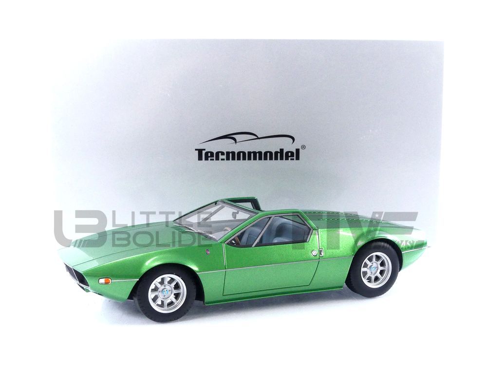 TECNOMODEL MYTHOS 1/18 – DE TOMASO MANGUSTA SPYDER 1966 – TM18269B – Résine