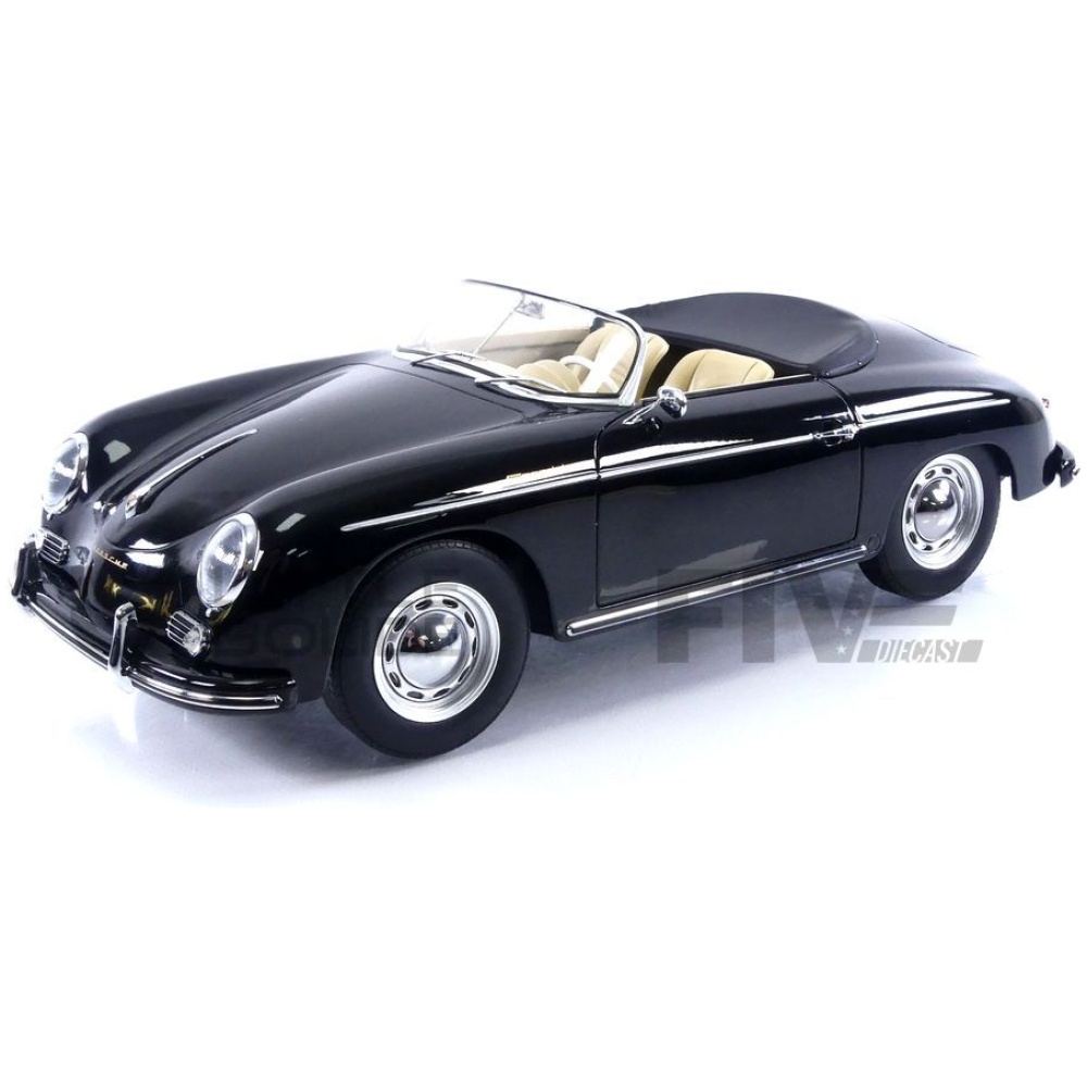 Porsche 356 A Speedster n° 71 Steve McQueen 1955 Schwarz 1/12 KK Scale KKDC120097