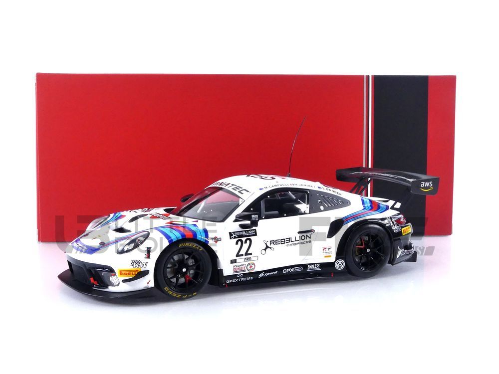 IXO 1/18 - PORSCHE 911 GT3 R - Spa 2021
