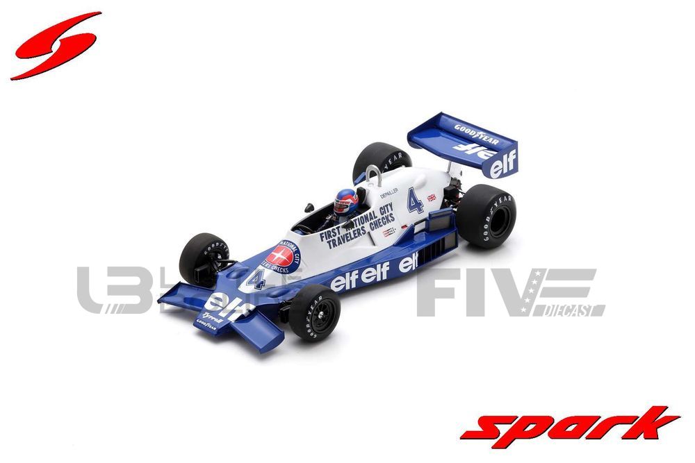 SPARK 1/18 – TYRRELL 008 – Winner Monaco GP 1978 (P. Depailler 