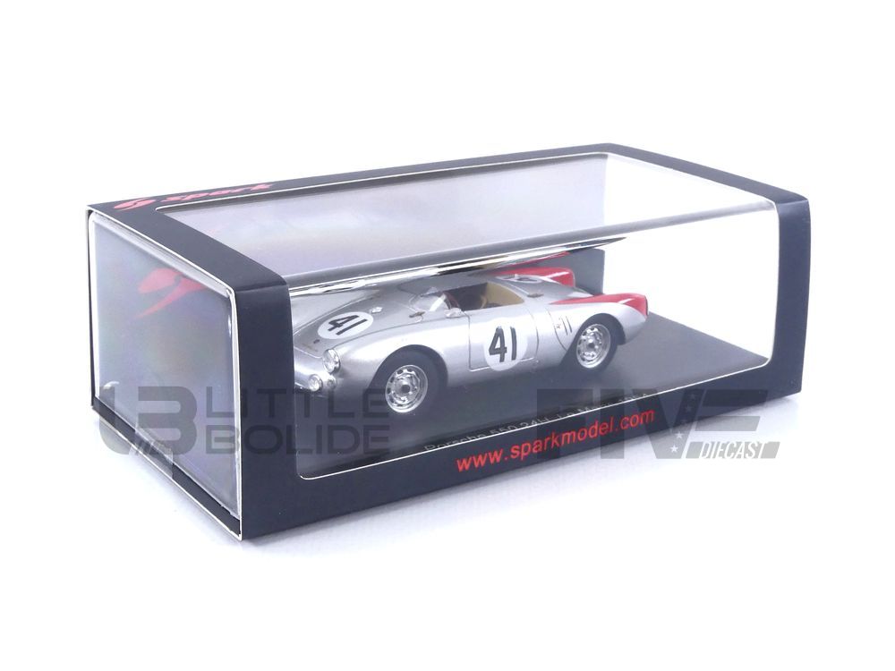 Spark : Porsche 550 #41 - 24H Le Mans 1954 - H. Herrmann