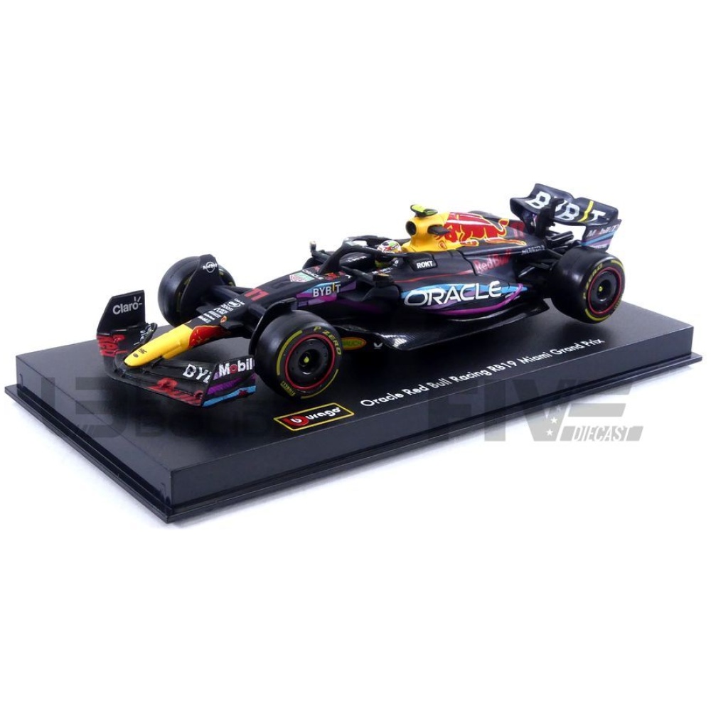 1/43 レッドブル RB19 マイアミGP S.ペレス 限定BOX 38083MIAMI-P/11 – BBURAGO 1/43 - RED BULL RB19 - Miami GP 2023 (S