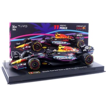 BBURAGO 1/43 - RED BULL RB19 - Miami GP 2023 (S. Perez)